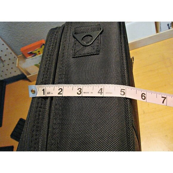 Large Makeup Crafts Storage Bag Case Zip Movable Compartments Strap Black Travel - Picture 12 of 12